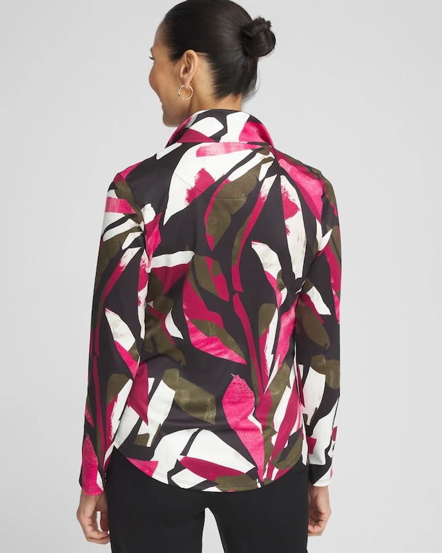 Zenergy UPF Abstract Half Zip Top - image 3